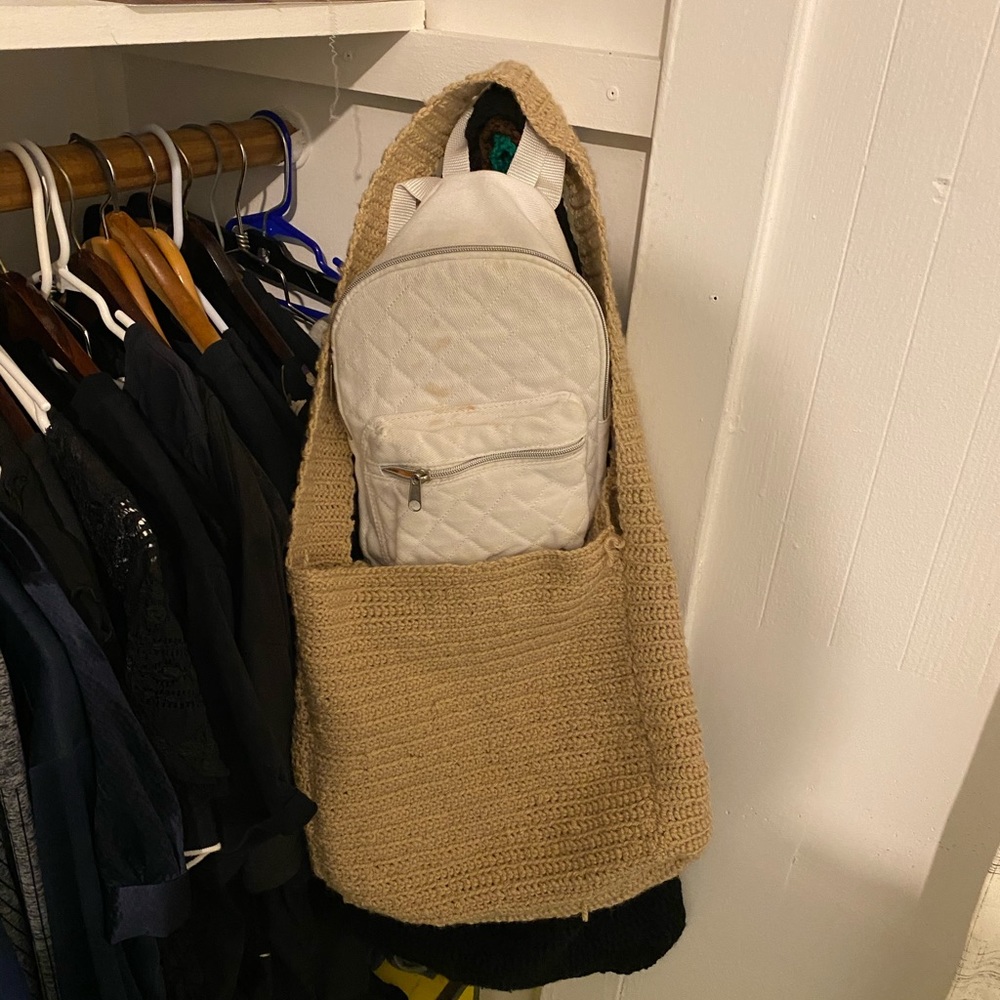 Handmade crochet bag